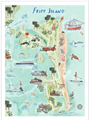 Fripp Island 10x14" Giclee Fine Art Print